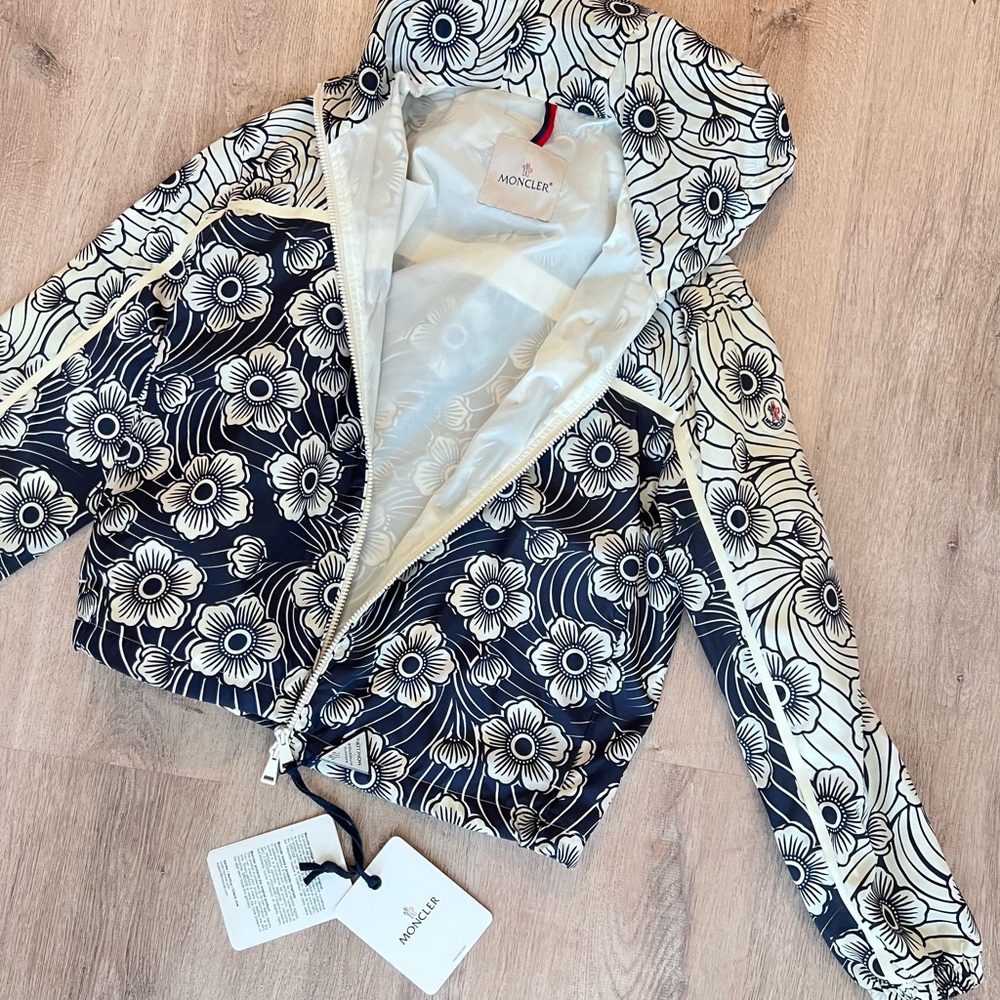MONCLER Keragan floral-print jacket size M